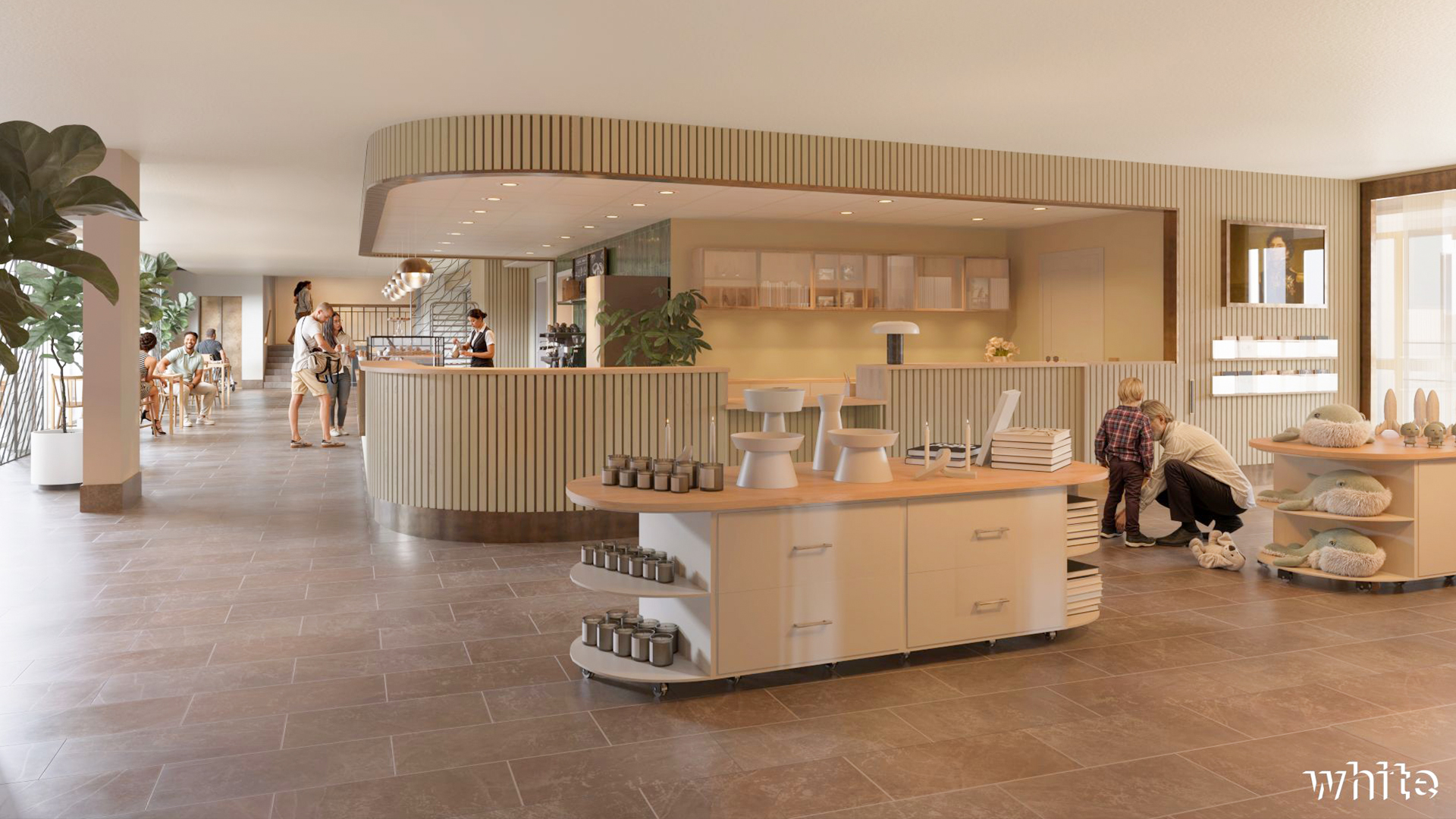 visualisering av örebro läns museum efter nuvarande renovering